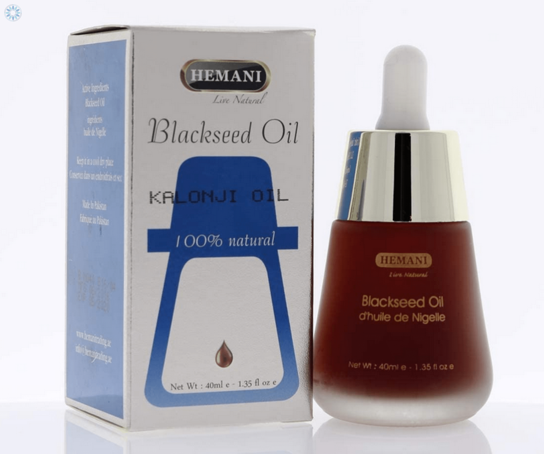 Health › Black Seed Products › Premium Black Seed Oil by Hemani [40 ml]